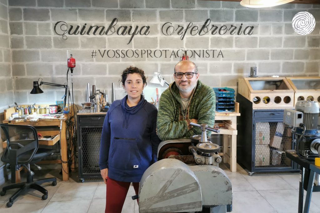 Juan Manuel Romero y Marcela Acrich: al frente de Quimbaya Orfebrería