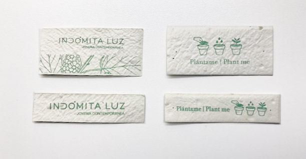Etiquetas plantables by Indómita Luz
